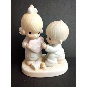 Precious Moments vtg HE'S THE HEALER OF BROKEN HEARTS Figuine